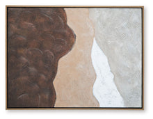 Load image into Gallery viewer, Fanthorne - Tan / Brown / White - Wall Art