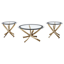 Load image into Gallery viewer, Brooke - Round Coffee Table Set