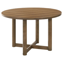 Load image into Gallery viewer, Crestmore - Round Wood Dining Table - Walnut