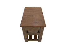 Load image into Gallery viewer, Walnut - 1 Drawer Chairside Table