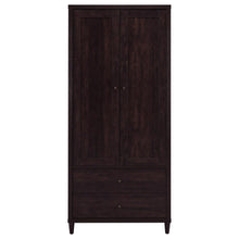 Load image into Gallery viewer, Wadeline - 2 Door Tall Accent Storage Cabinet - Rustic Tobacco