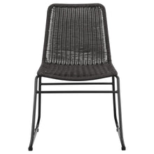 Load image into Gallery viewer, Dacy - Faux Rattan Metal Dining Side Chair (Set of 2) - Brown