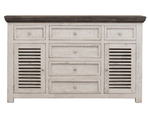 Stone - Buffet - Antiqued Ivory / Weathered Gray