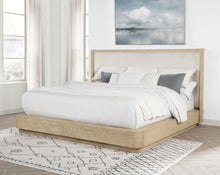 Load image into Gallery viewer, Kailani - California King Wingback Bed - Beige Oak