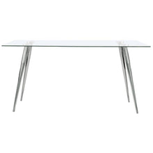 Load image into Gallery viewer, Gilman - Rectangular 64-inch Glass Top Dining Table