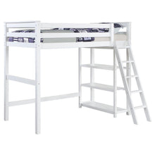 Load image into Gallery viewer, Anica - 3-Shelf Wood Loft Bed