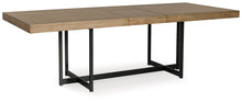 Load image into Gallery viewer, Tomtyn - Light Brown - Rectangular Dining Room Extension Table