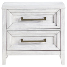 Load image into Gallery viewer, Marielle - 2-Drawer Nightstand Bedside Table - Distressed White