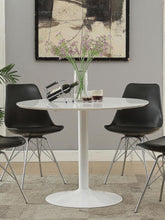 Load image into Gallery viewer, Lowry - Round Wood Top Dining Table - White