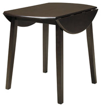 Load image into Gallery viewer, Hammis - Dark Brown - Round DRM Drop Leaf Table