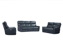 Load image into Gallery viewer, Reed - Power Reclining Sofa Loveseat And Recliner - Indigo