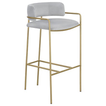 Load image into Gallery viewer, Comstock - Upholstered Low Back Stool