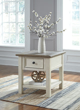 Load image into Gallery viewer, Bolanburg - White / Brown / Beige - Rectangular End Table