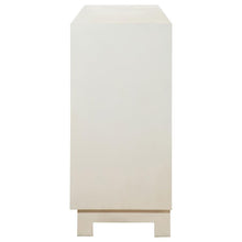 Load image into Gallery viewer, Voula - 4 Door Wood Accent Storage Cabinet - White And Gold
