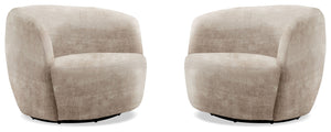 Carina - Swivel Barrel Chair