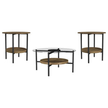 Load image into Gallery viewer, Delfin - Round Coffee Table Set