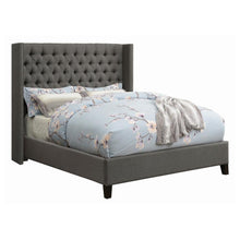 Load image into Gallery viewer, Bancroft - Upholstered Wingback Bed