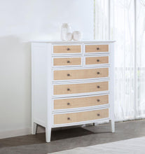 Load image into Gallery viewer, Bexhill - 8-Drawer Chest Of Drawers - White