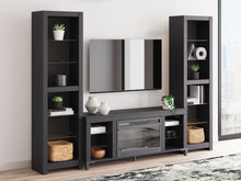 Load image into Gallery viewer, Cayberry - Black - 3-Piece Entertainment Center With Electric Fireplace