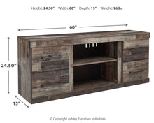 Load image into Gallery viewer, Derekson - Multi Gray - LG TV Stand w/Fireplace Option