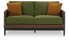 Load image into Gallery viewer, Horizon Hall - Brown / Green - Loveseat With Cushion