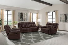 Load image into Gallery viewer, Goliath - Manual Reclining Sofa Loveseat And Recliner - Arizona Brown