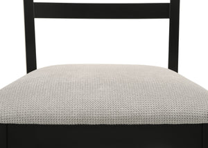 Folio - Side Chair (Set of 2) - Black / Gray