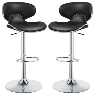 Edenton - Upholstered Adjustable Bar Stool (Set of 2)