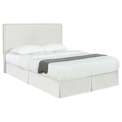 Izzy - Upholstered King Panel Headboard - Sand