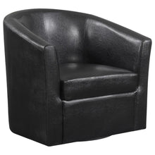 Load image into Gallery viewer, Turner - Upholstered Barrel Back Swivel Chair