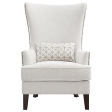 Load image into Gallery viewer, Pippin - Upholstered High Wingback Accent Chair - Latte