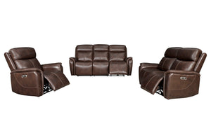 Cascade - Power Reclining Sofa Loveseat & Recliner