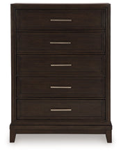 Load image into Gallery viewer, Neymorton - Dark Grayish Brown - Five Drawer Chest