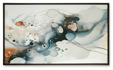 Load image into Gallery viewer, Foxenburg - Blue / Amber / White - Wall Art