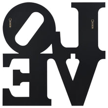 Load image into Gallery viewer, Keiran - Love Lettered Wall Mirror - Silver