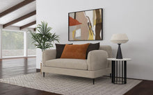 Load image into Gallery viewer, Jade - Chenille Upholstered Modern Track Arm Loveseat
