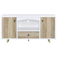 Load image into Gallery viewer, Dalton - 2 Door Storage Credenza - White And Distressed Pine