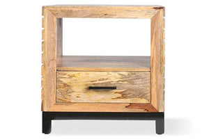 Crossings Downtown - Rectangular End Table - Amber