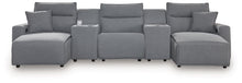 Load image into Gallery viewer, ModMax II - Salt And Pepper - Reclining Sectional