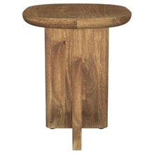 Load image into Gallery viewer, Fletcher - Round Solid Mango Wood Accent Side Table - Brown