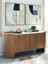 Load image into Gallery viewer, Fitzroy - Brown / White - Accent Cabinet