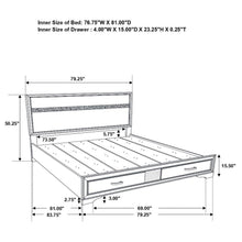 Load image into Gallery viewer, Miranda - Storage Wood Panel Bed