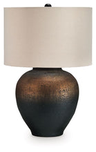 Load image into Gallery viewer, Newgerhard - Brown / Black - Metal Table Lamp