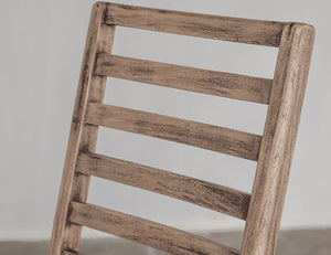 White Balam - Upholstered Seat Wooden Chair (Set of 2) - Ivory White