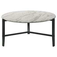 Load image into Gallery viewer, Tandi - Round Faux Marble Table