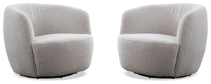 Carina - Swivel Barrel Chair