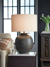 Load image into Gallery viewer, Carlenbury - Antique Brown - Metal Table Lamp