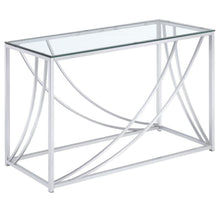 Load image into Gallery viewer, Lille - Glass Top Entryway Sofa Console Table Accents