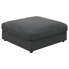 Load image into Gallery viewer, Serene - Square Upholstered Ottoman