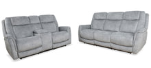 Load image into Gallery viewer, Linus - Power Reclining Sofa Loveseat And Recliner - Hudson Grey